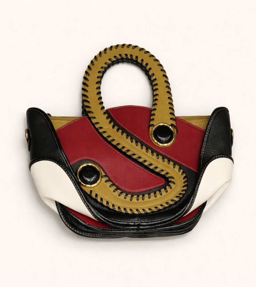 Luxury Statement Top Handle Bag – Designer Women’s Handbag