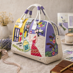 Luxury Provence Art Designer Handbag for Women