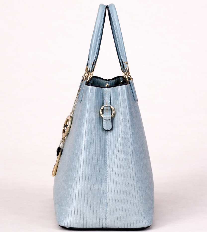 Premium Ladies Designer Handbag with Top Handle & Sling Strap