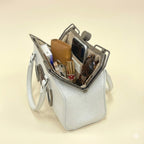 white ladies handbag capacity storage designer carryqueen