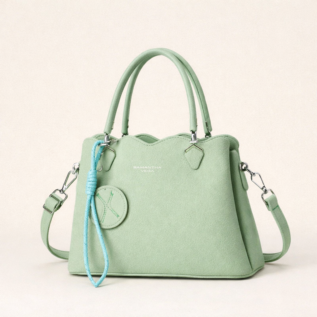 Luxury Solid Color Handbag for Women – Daily Use Tote